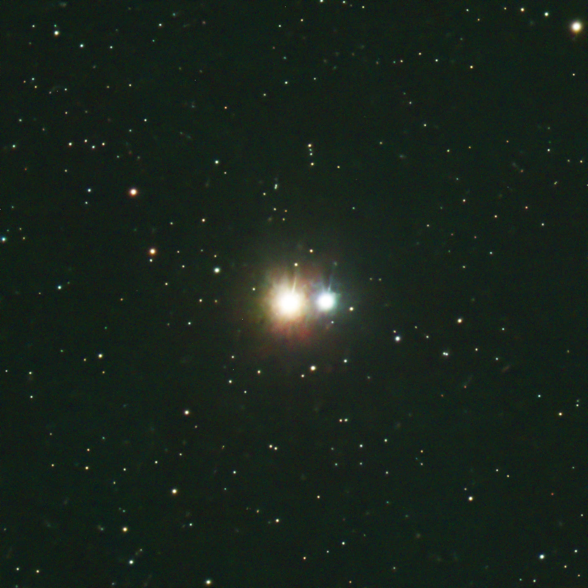 Albireo double star image