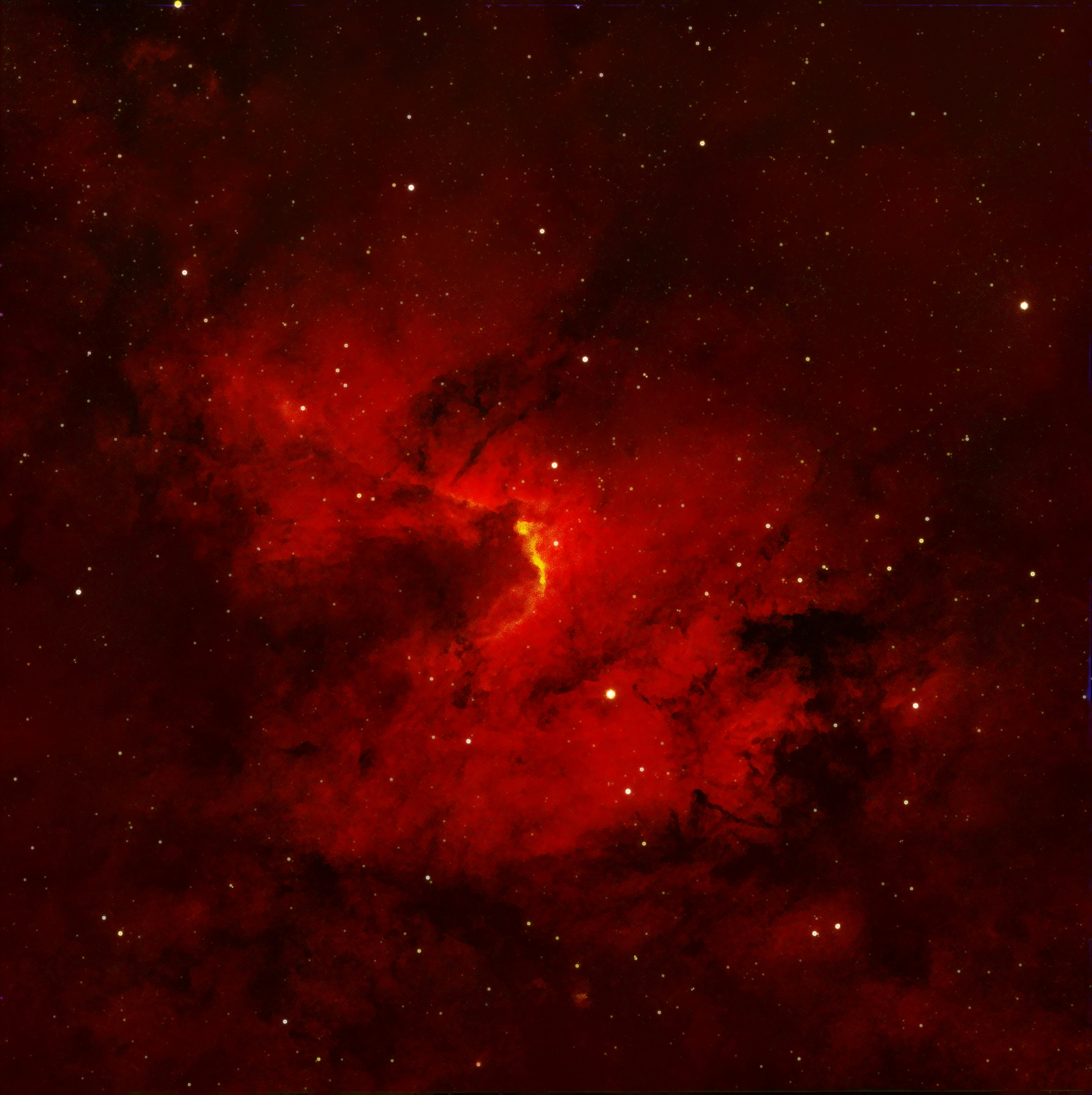 Cave Nebula Region (Cederblad 214) image